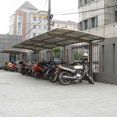 上海黃浦膜結構停車棚 科技與建筑的藝術交融